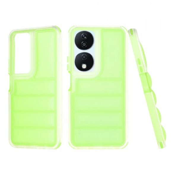 Husa pentru Honor X7b 5G / 90 Smart / X7b 4G, Techsuit, Wave Shield, Verde