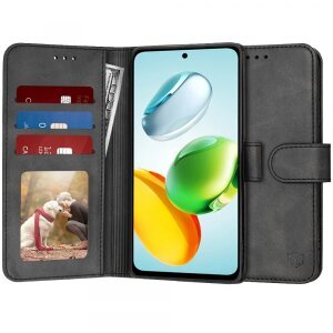 Husa pentru Honor X7c / 200 Smart, Techsuit, Diary Book, Neagra