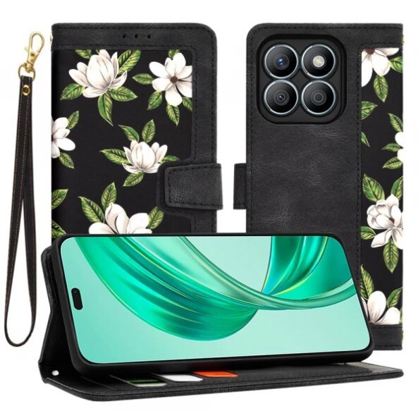 Husa pentru Honor X8b, Techsuit, FlipCraft, Neagra