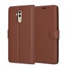 Husa pentru Huawei Mate 20 Lite, Techsuit, Leather Folio, Maro