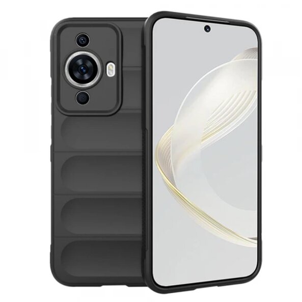 Husa pentru Huawei nova 12s / nova 11, Techsuit, Magic Shield, Neagra