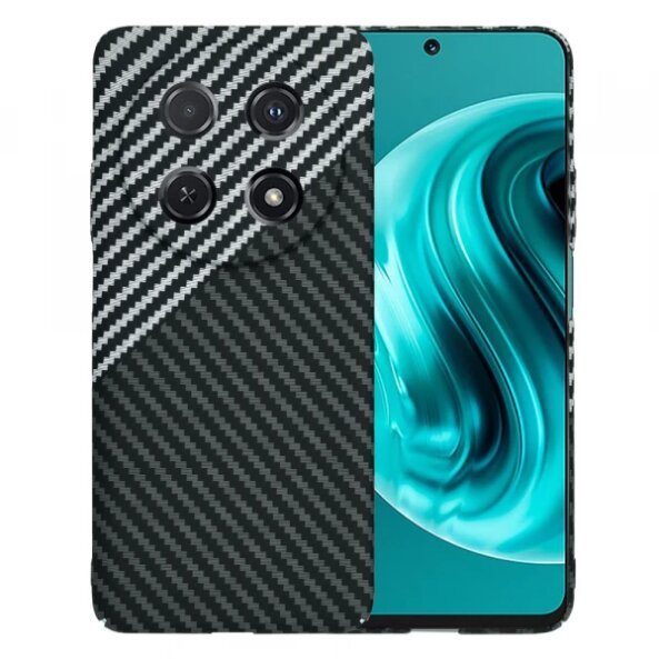 Husa pentru Huawei nova 13i / nova 12i, Techsuit, Carbonite FiberShell, Gri