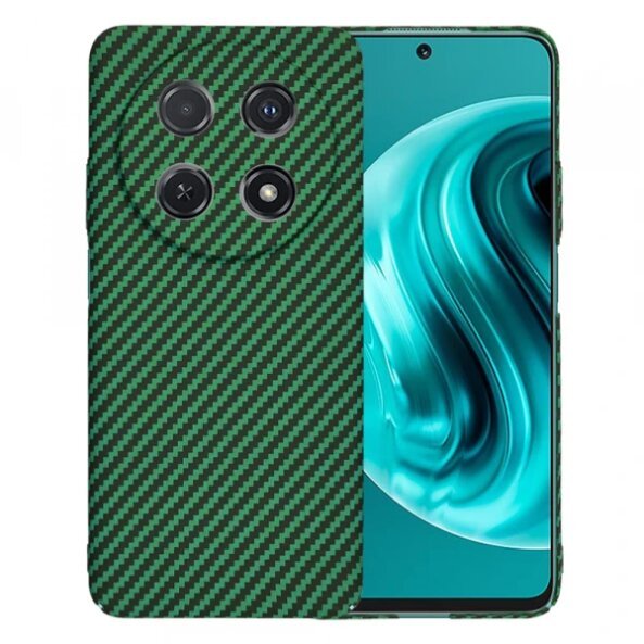 Husa pentru Huawei nova 13i / nova 12i, Techsuit, Carbonite FiberShell, Verde