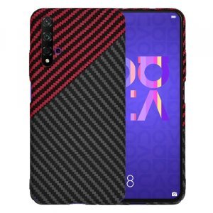 Husa pentru Huawei nova 5T / Honor 20, Techsuit, Carbonite FiberShell Vortex, Rosie