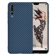 Husa pentru Huawei P20 Pro, Techsuit, Carbonite FiberShell, Turcoaz