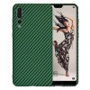 Husa pentru Huawei P20 Pro, Techsuit, Carbonite FiberShell, Verde