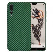 Husa pentru Huawei P20 Pro, Techsuit, Carbonite FiberShell, Verde