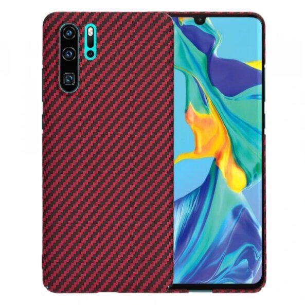 Husa pentru Huawei P30 Pro New Edition / P30 Pro, Techsuit, Carbonite FiberShell, Rosie