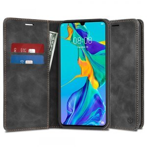 Husa pentru Huawei P30, Techsuit, Confy, Neagra