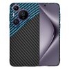 Husa pentru Huawei Pura 70 Pro, Techsuit, Carbonite FiberShell, Bleu