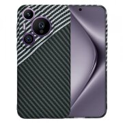 Husa pentru Huawei Pura 70 Pro, Techsuit, Carbonite FiberShell, Gri