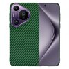 Husa pentru Huawei Pura 70 Pro, Techsuit, Carbonite FiberShell, Verde