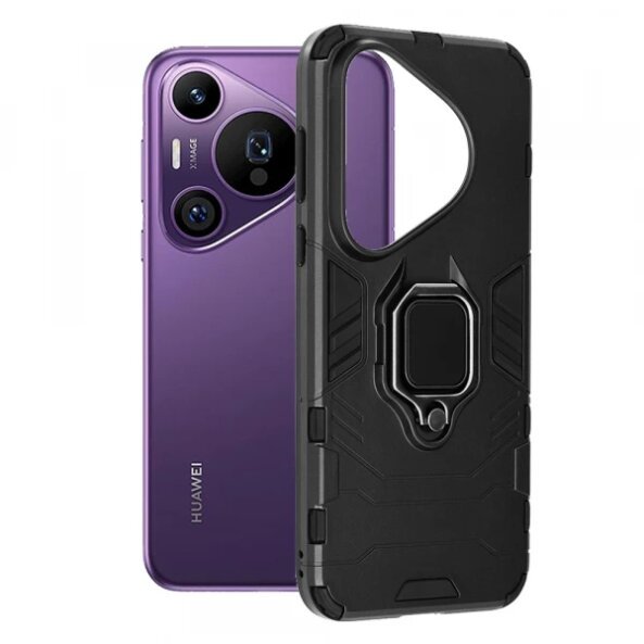 Husa pentru Huawei Pura 70 Pro, Techsuit, Shield, Neagra
