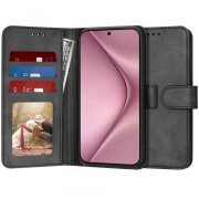 Husa pentru Huawei Pura 70, Techsuit, Diary Book, Neagra