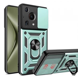Husa pentru Huawei Pura 70 Ultra, Techsuit, CamShield, Verde