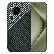 Husa pentru Huawei Pura 70 Ultra, Techsuit, Carbonite FiberShell, Gri