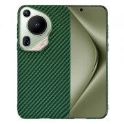 Husa pentru Huawei Pura 70 Ultra, Techsuit, Carbonite FiberShell, Verde
