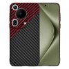 Husa pentru Huawei Pura 70 Ultra, Techsuit, Carbonite FiberShell Vortex, Rosie