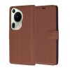 Husa pentru Huawei Pura 70 Ultra, Techsuit, Leather Folio, Maro
