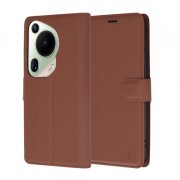 Husa pentru Huawei Pura 70 Ultra, Techsuit, Leather Folio, Maro