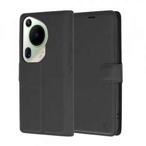 Husa pentru Huawei Pura 70 Ultra, Techsuit, Leather Folio, Neagra