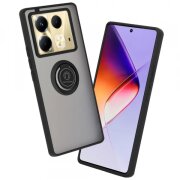 Husa pentru Infinix Note 40 4G, Techsuit, Glinth, Neagra