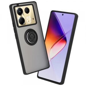 Husa pentru Infinix Note 40 4G, Techsuit, Glinth, Neagra