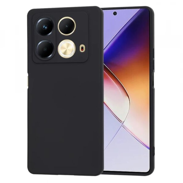 Husa pentru Infinix Note 40 4G, Techsuit, SoftFlex, Neagra