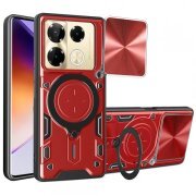 Husa pentru Infinix Note 40 Pro+, Techsuit, CamGuard Pro, Rosie