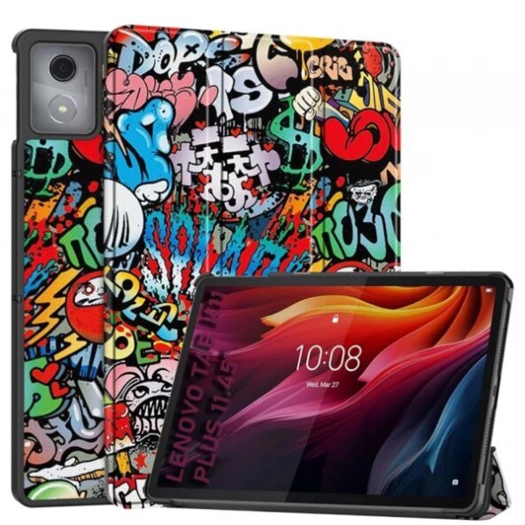 Husa pentru Lenovo Tab K11 Plus, Techsuit, FoldPro Urban Vibe, Multicolor