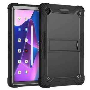 Husa pentru Lenovo Tab M10 Gen 3, Techsuit, Rugged TabShell, Neagra