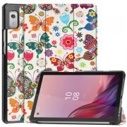 Husa pentru Lenovo Tab M9, Techsuit, FoldPro Butterfly, Multicolor