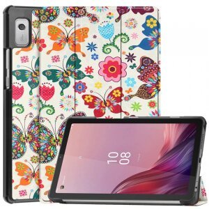Husa pentru Lenovo Tab M9, Techsuit, FoldPro Butterfly, Multicolor
