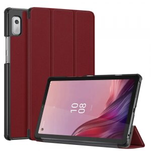 Husa pentru Lenovo Tab M9, Techsuit, FoldPro, Rosie