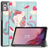 Husa pentru Lenovo Tab M9, Techsuit, FoldPro Unicorn, Multicolor