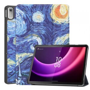 Husa pentru Lenovo Tab P11 Gen 2, Techsuit, FoldPro Starry Night, Multicolor