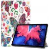 Husa pentru Lenovo Tab P11 Plus / Tab P11 4G, Techsuit, FoldPro Butterfly, Multicolor