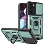 Husa pentru Motorola Edge 30, Techsuit, CamShield, Verde
