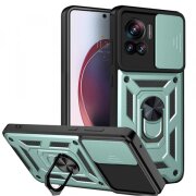 Husa pentru Motorola Edge 30 Ultra, Techsuit, CamShield, Verde