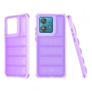 Husa pentru Motorola Edge 40 Neo, Techsuit, Wave Shield, Mov