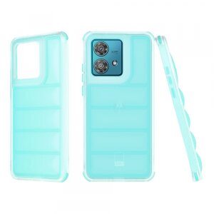 Husa pentru Motorola Edge 40 Neo, Techsuit, Wave Shield, Turcoaz