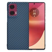 Husa pentru Motorola Edge 50 Fusion, Techsuit, Carbonite FiberShell, Turcoaz