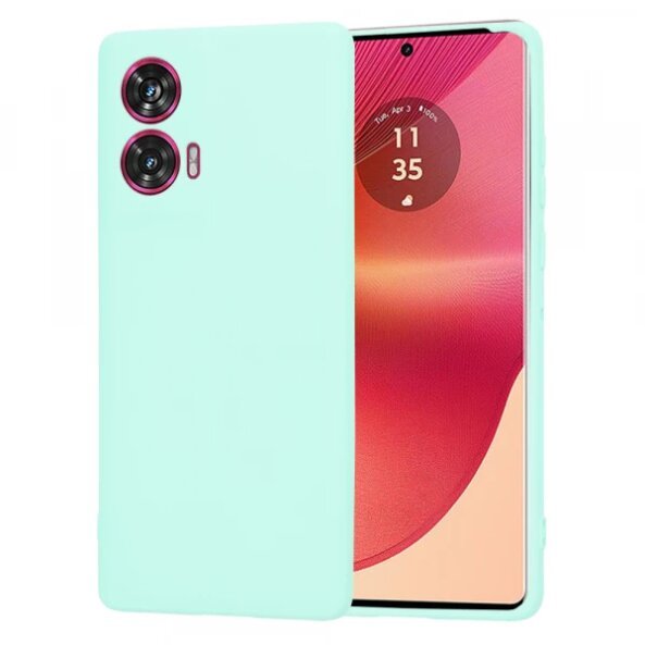 Husa pentru Motorola Edge 50 Fusion, Techsuit, SoftFlex, Turcoaz