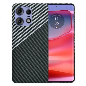 Husa pentru Motorola Edge 50 Pro, Techsuit, Carbonite FiberShell, Gri