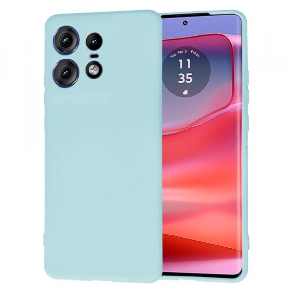 Husa pentru Motorola Edge 50 Pro, Techsuit, SoftFlex, Turcoaz