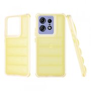 Husa pentru Motorola Edge 50 Pro, Techsuit, Wave Shield, Galbena