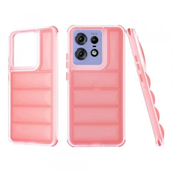 Husa pentru Motorola Edge 50 Pro, Techsuit, Wave Shield, Rosie