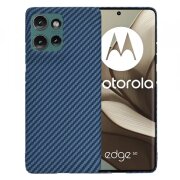 Husa pentru Motorola Edge 50, Techsuit, Carbonite FiberShell, Turcoaz