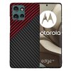 Husa pentru Motorola Edge 50, Techsuit, Carbonite FiberShell Vortex, Rosie