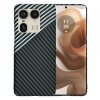 Husa pentru Motorola Edge 50 Ultra, Techsuit, Carbonite FiberShell, Gri